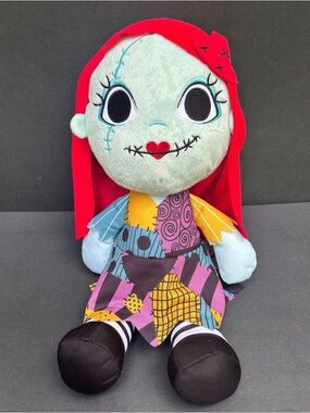 Disney Tim Burton's The Nightmare Before Christmas Holiday Sally Plush Doll 17”